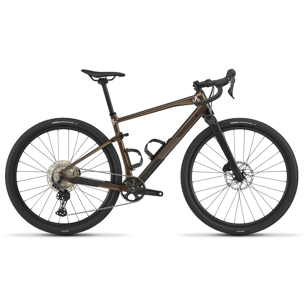 BMC URS 01 LT Two Gravel dviratis | Chameleon Oil - Black | Velonova ®